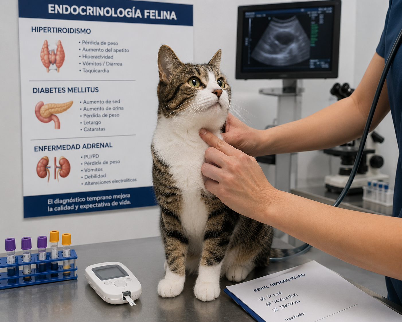 Consulta Endocrinoligía Veterinaria